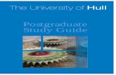 The University of Hull Postgraduate Study Guide 2009