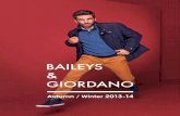 Baileys & Giordano Autumn/Winter 2013-14