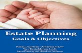 Estate planning goals and objectives