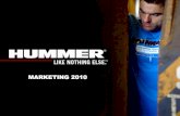 HUMMER AW11 Marketing Presentat