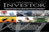 Wholesale INvestor Dec / Jan 2010 Edition