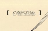 A Concise History of World Population: