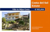 Villa in Mijas Costa ref CDSL-212-VS