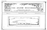 The Guam Recorder, January 1926