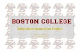 Boston College Subculture Immersion Project