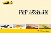 Renting to Pet Owners