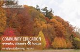 Cornell Plantatons Community Education Brochure Fall 2012