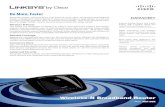 Router Wireless-N Linksys WRT160N - Manual Sonigate