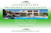 Property Catalogue Summer 2013