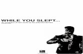 Dot Dot Dot  - "While You Slept.." Preview Sheet