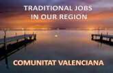 Traditional jobs in the Valencian Comunity