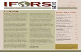 December 2007 IFORS Newsletter