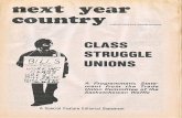 Class Struggle Unions