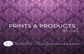 Prints & Products Guide