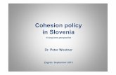 [KONFERENCIJA] Cohesion policy in Slovenia: A long term perspective