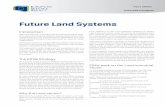 Future Land Systems Factsheet