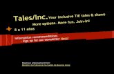 Tales Inc  8-11yo Shows