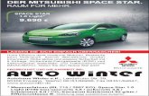 Der Mitsubishi Space Star bei Auto Winter
