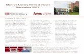 Monroe Library News & Notes (November 2013)