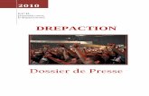 Drepaction 2010 dossier de presse • Drépanocytose