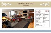 Alpine Club 401 Brochure