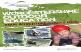Worcestershire Outdoor Education brochure