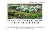 Rothersthorpe Newsletter February 2013
