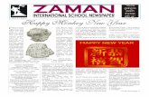 Zaman International School Newspaper Issue 06