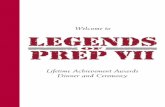 Legends of Prep VII Program