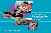 Unions Opening Up Learning