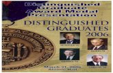2006 Distinguished Graduate Award Program