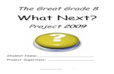 Great Grade 8 What Next Pack