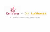 MCI ePortfolio Business Model Emirates & Lufthansa