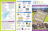 2012 Krasl Art Fair on the Bluff -- Brochure