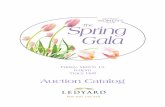 2013 Spring Gala Auction Catalog as of 3/10