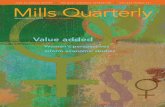 Mills Quarterly winter/spring 2010