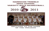 HTHS Senior Boys Basketball Program 2010-2011