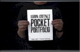 Aaron Greene's Pocket Portfolio