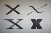 Birth of a Font X