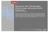 FY 08 Strategic Planning Results Report