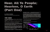 Wright - Hear All, Ye People; Hearken, O Earth Pt. 1