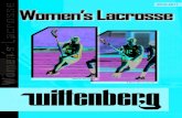 2011 Wittenberg Women's Lacrosse Team Viewbook