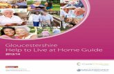 Gloucestershire Help to Live at Home Guide 2013/14