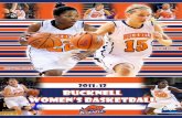 2011-12 Bucknell Women's Basketball Media Guide