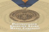 2008 Distinguished Graduate Award Program