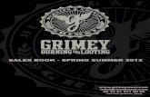 GRIMEY WEAR SALES BOOK SPRING SUMMER 2012