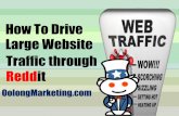 How To Drive Large Website Traffic through Reddit