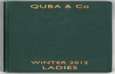 Quba & Co Ladies Winter Collection 2012