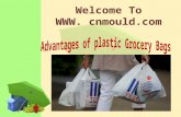 Advantages of plastic grocery bags