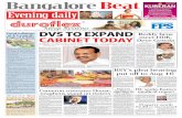 Bangalore Beat Evening Newspaper - 11.08.2011